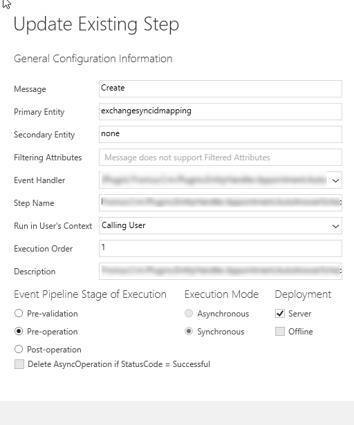 exchangesyncidmapping plugin