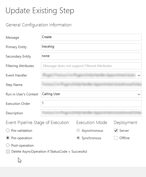 tracelog plugin